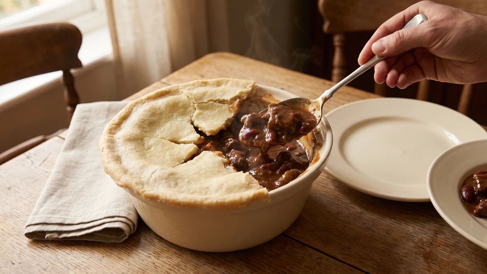 Steak and Kidney Pudding