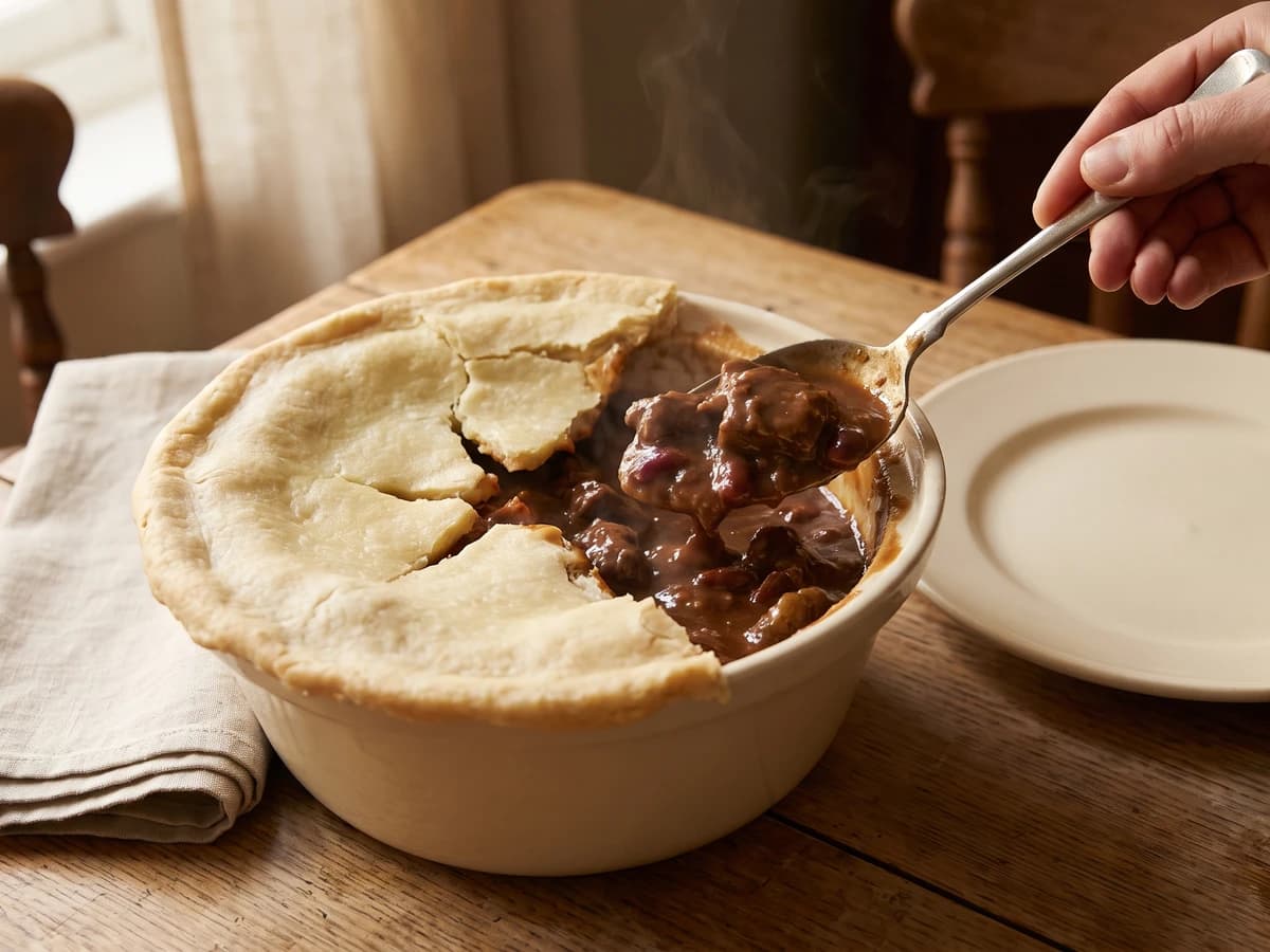 Steak and Kidney Pudding - Chef Juliette