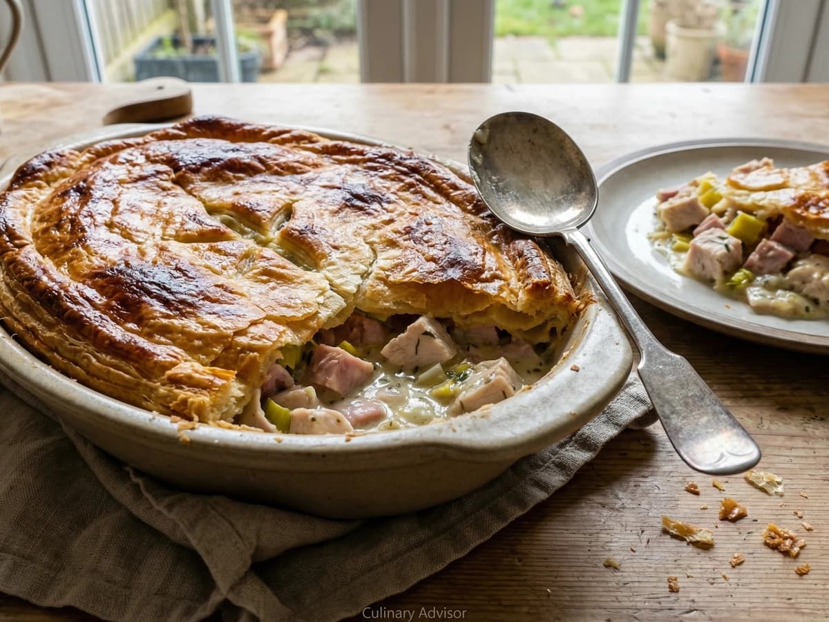 Turkey and Ham Pie - Chef Thomas
