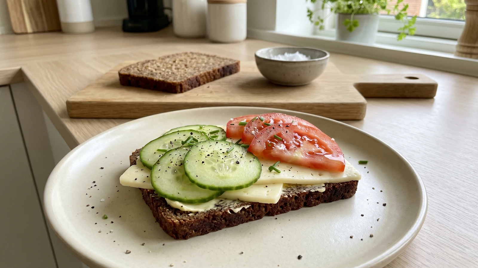 Havartimad med Agurk og Tomat