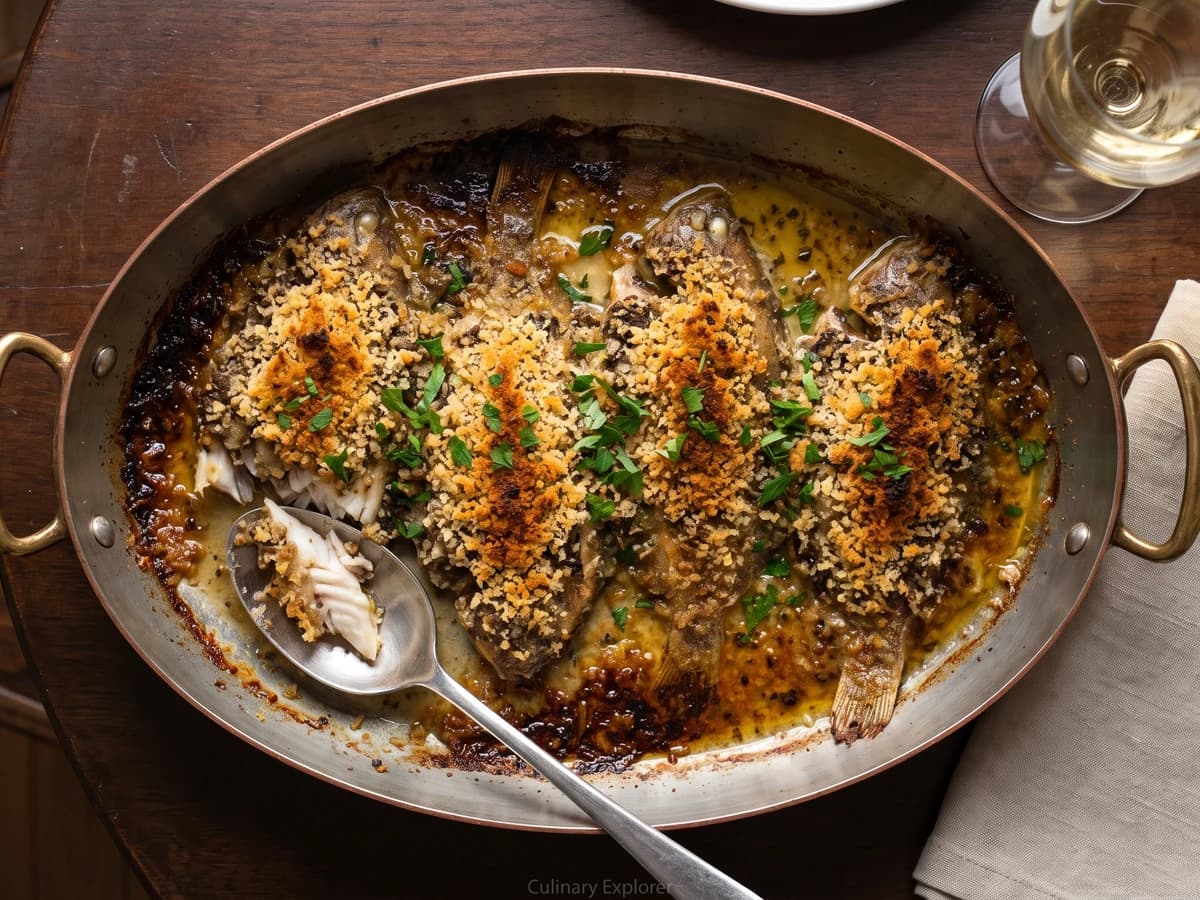The Cooking of Fish au Gratin - Chef Juliette