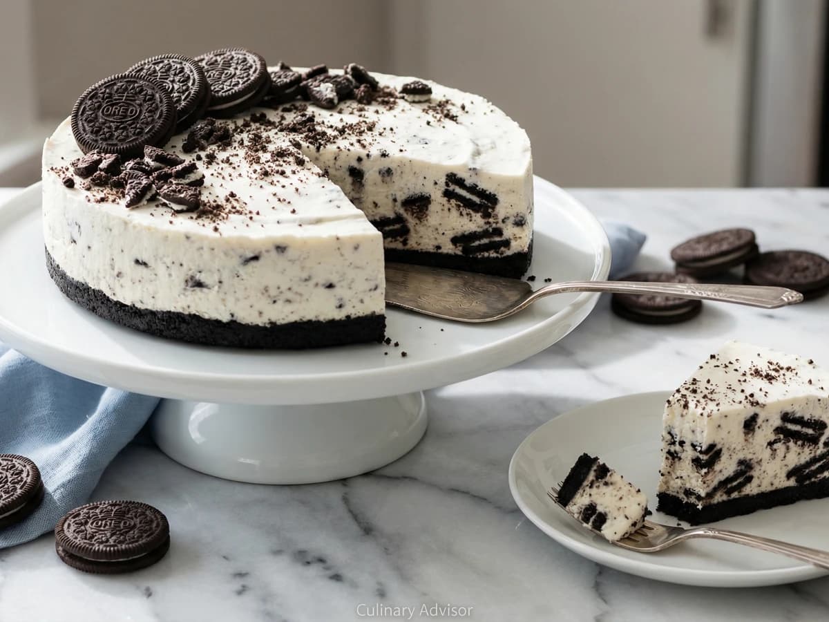No-Bake Oreo Cheesecake - Chef Dean