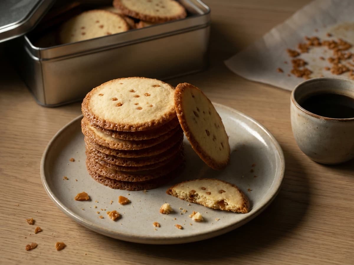 Amsterdamse Koggetjes (Amsterdam Nougatine Cookies)