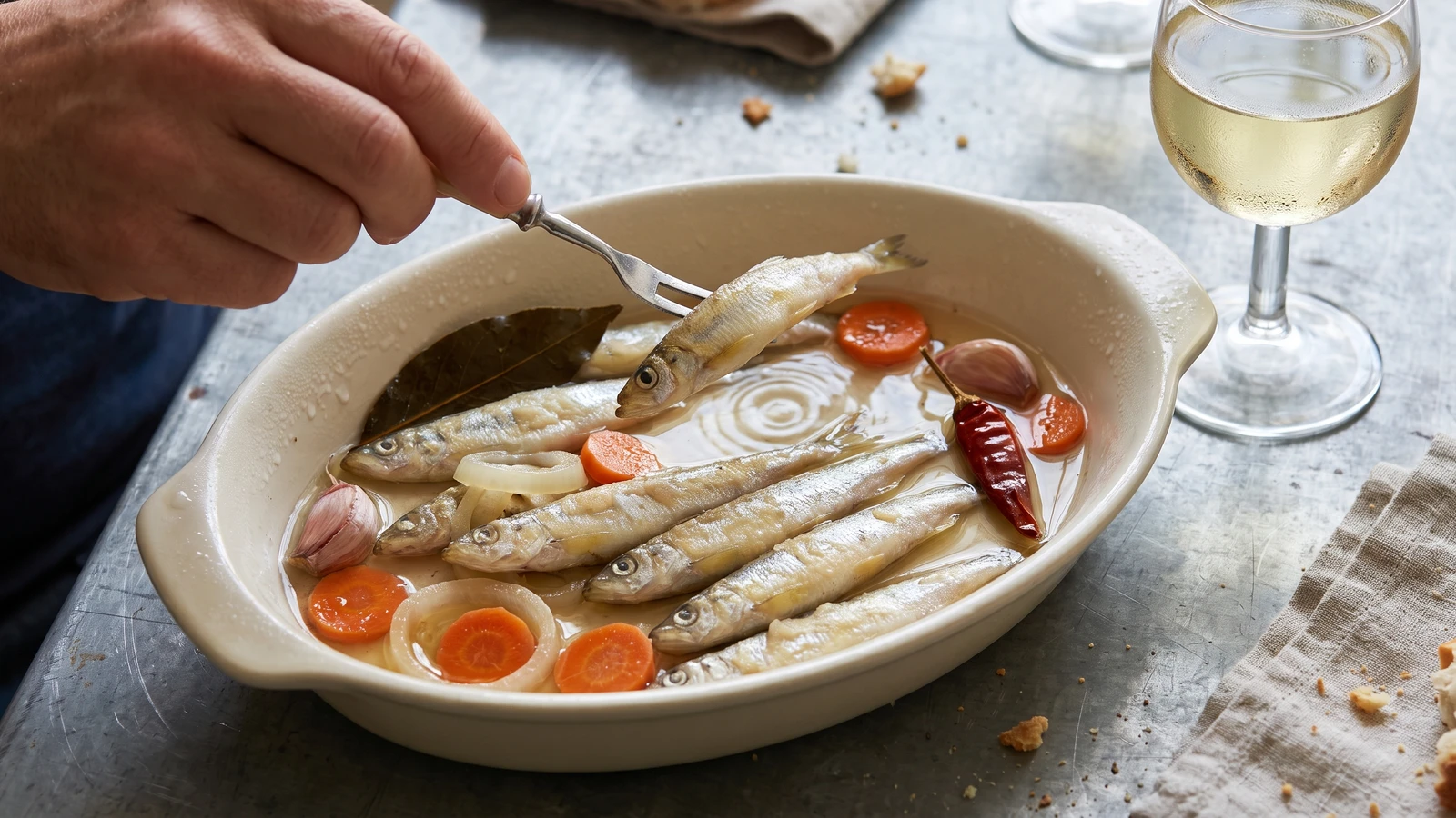 Marinaded Smelts