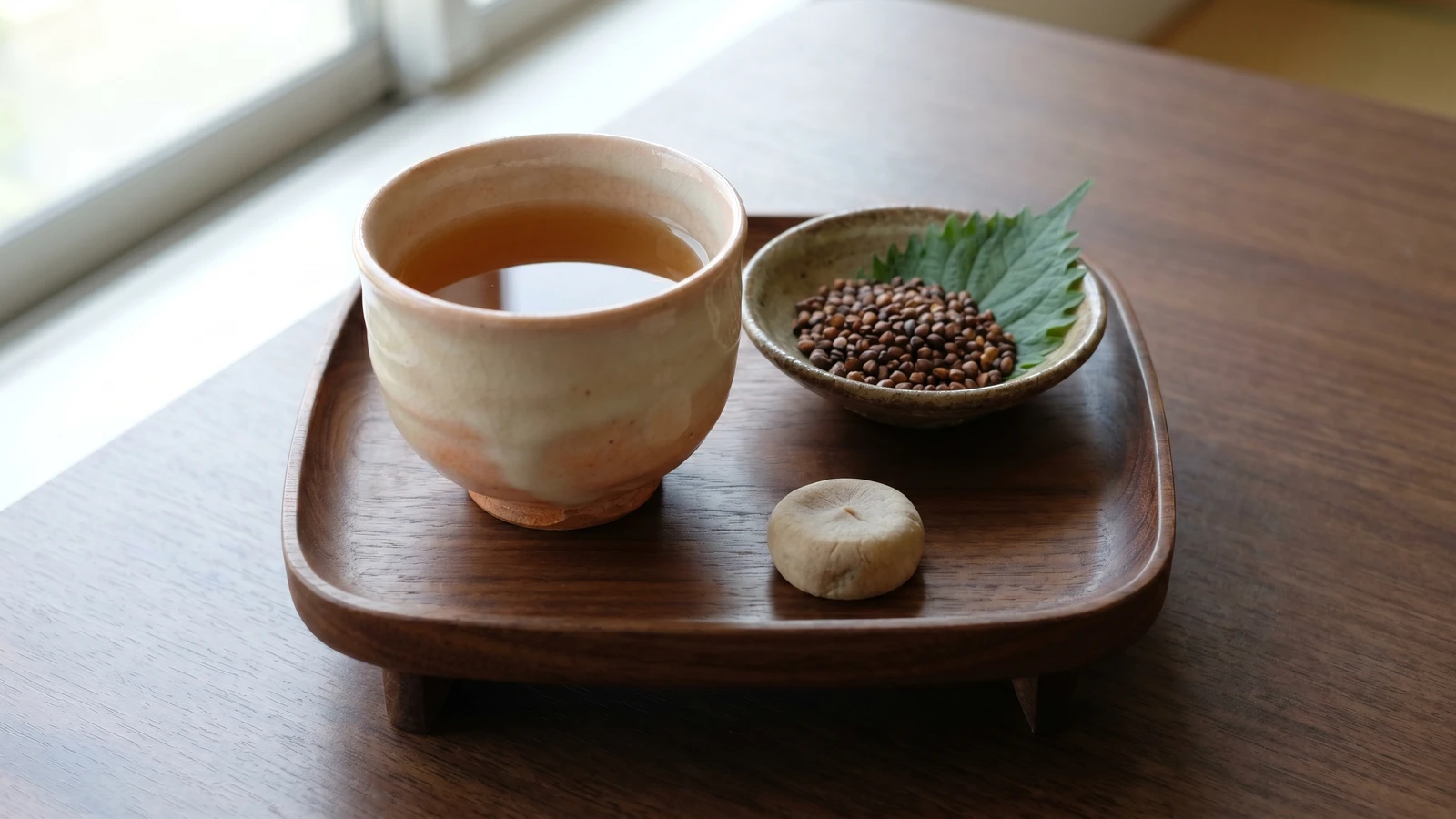 Roasted Buckwheat Tea (そば茶, Sobacha)