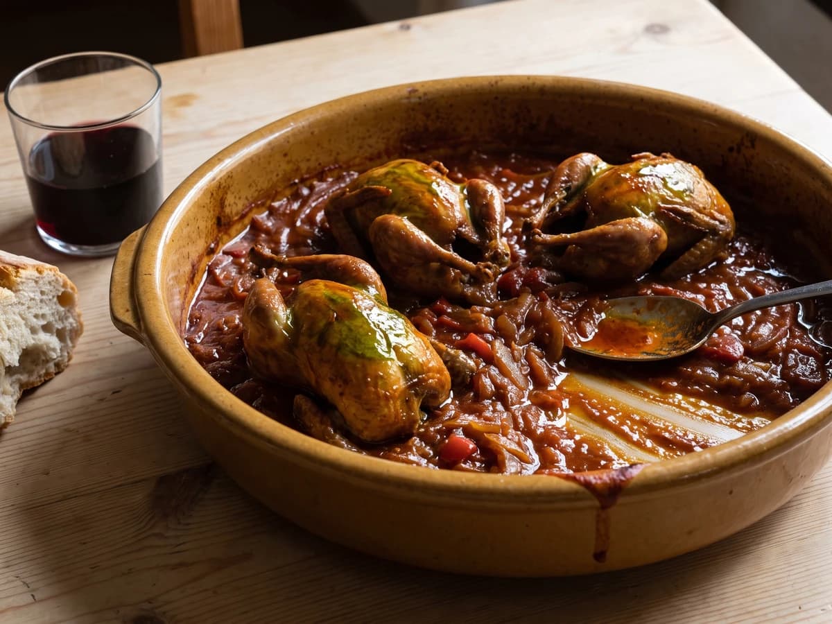 Pichón de Tierra de Campos Estofado - Chef Isabel