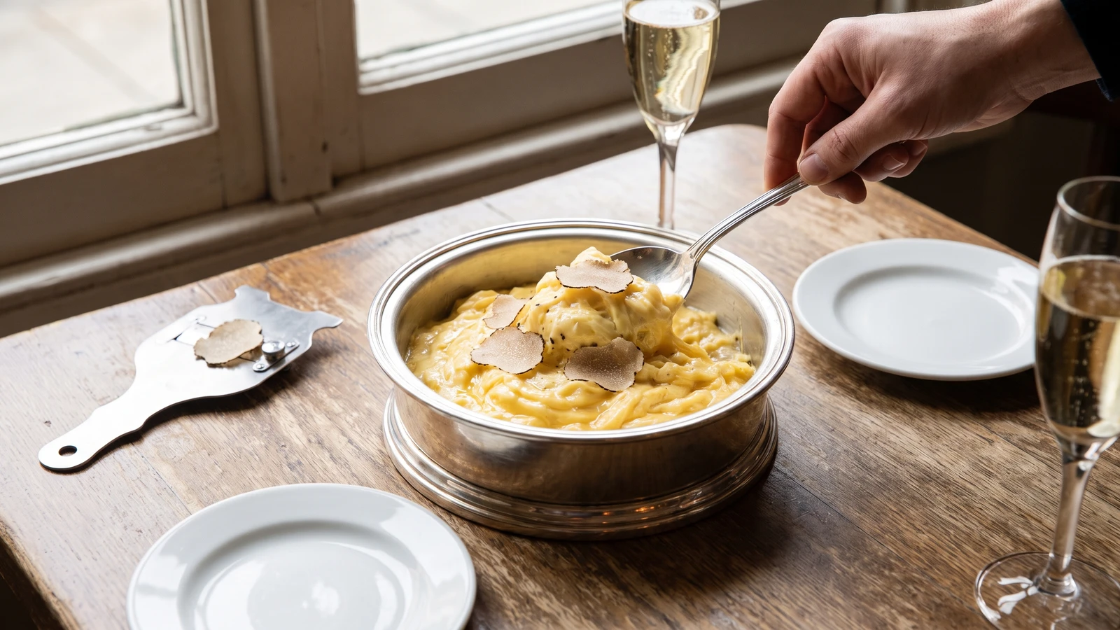 Scrambled Eggs à la Piémontaise