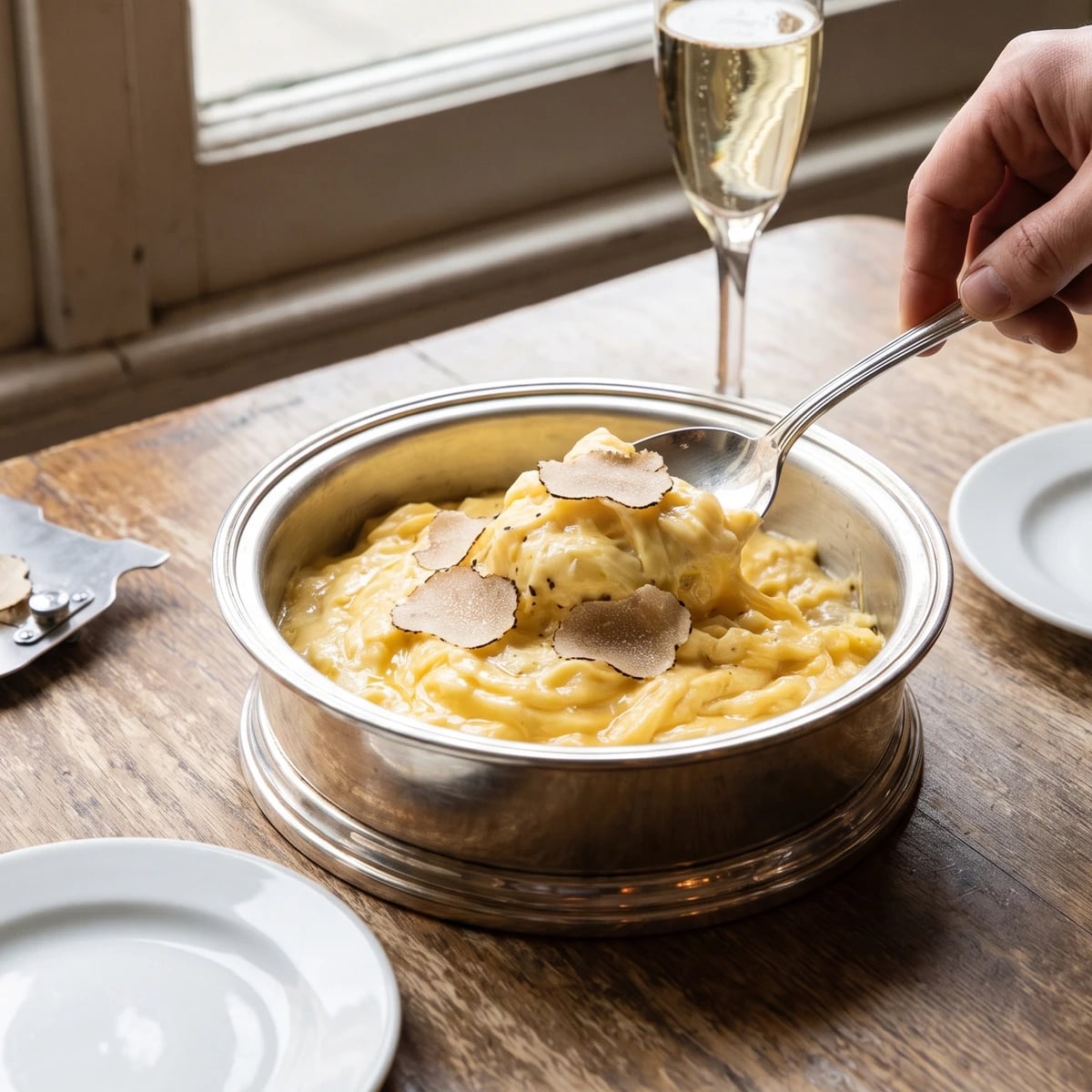 Scrambled Eggs à la Piémontaise