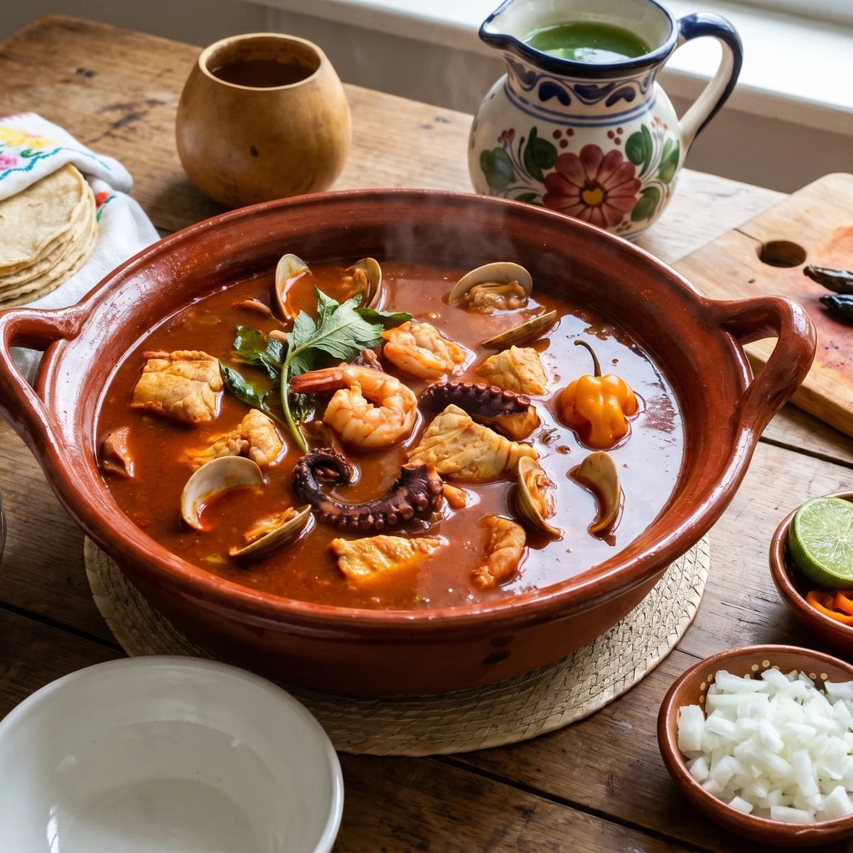 Caldo de Mariscos Campechano