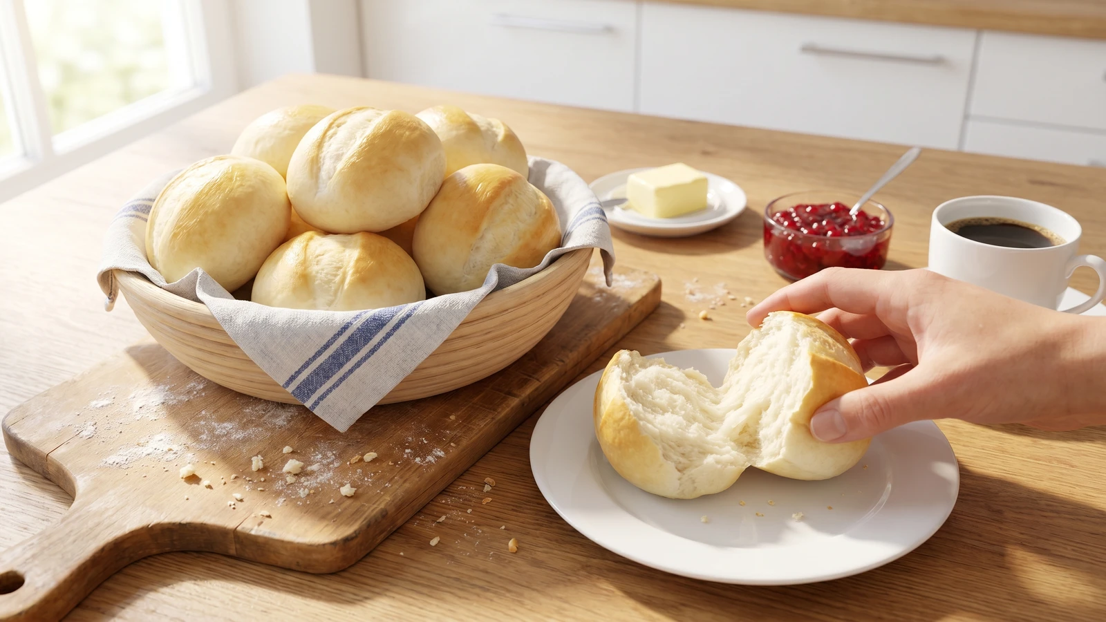 Milchbrötchen