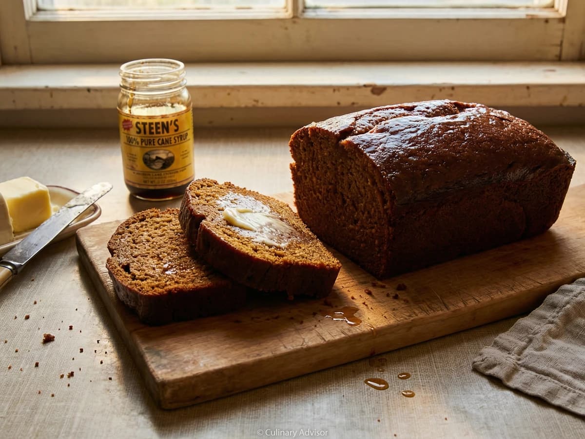 Louisiana Cane Syrup Molasses Bread - Chef Remy