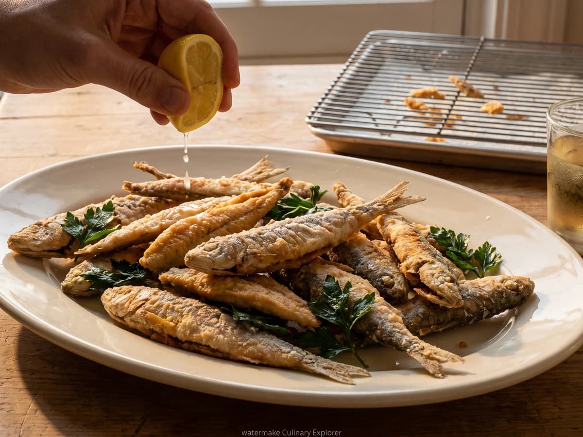 The Frying of Fish - Chef Juliette