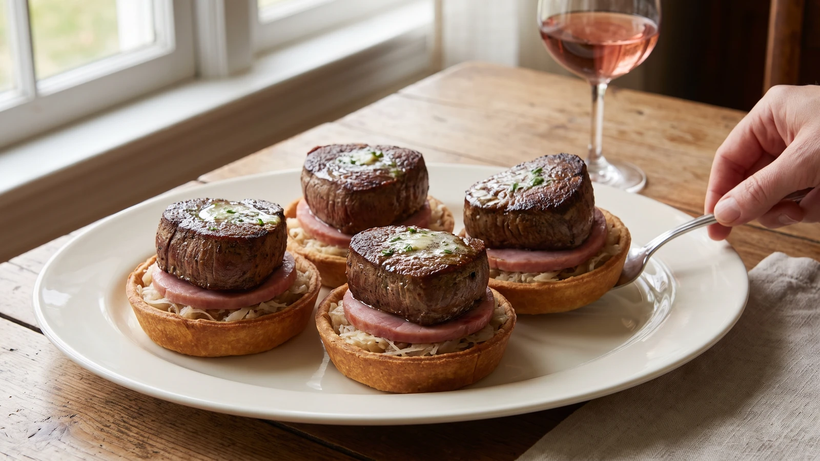 Tournedos Alsacienne
