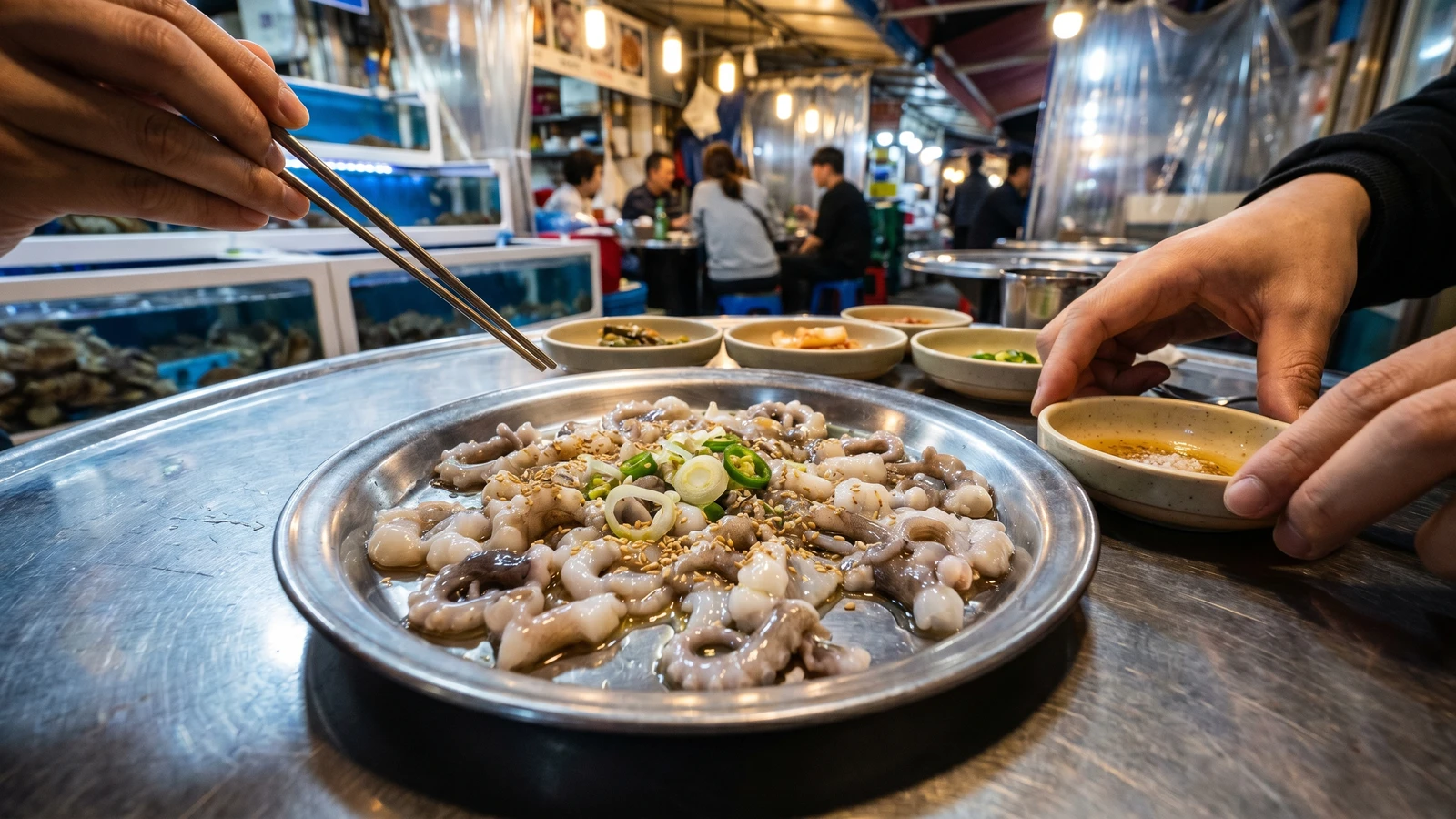 Sannakji (Live Octopus)