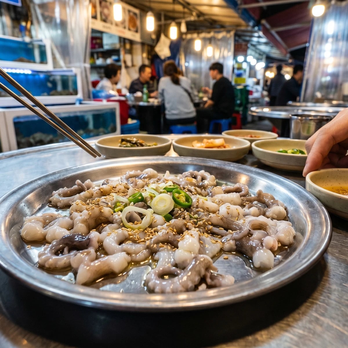Sannakji (Live Octopus)