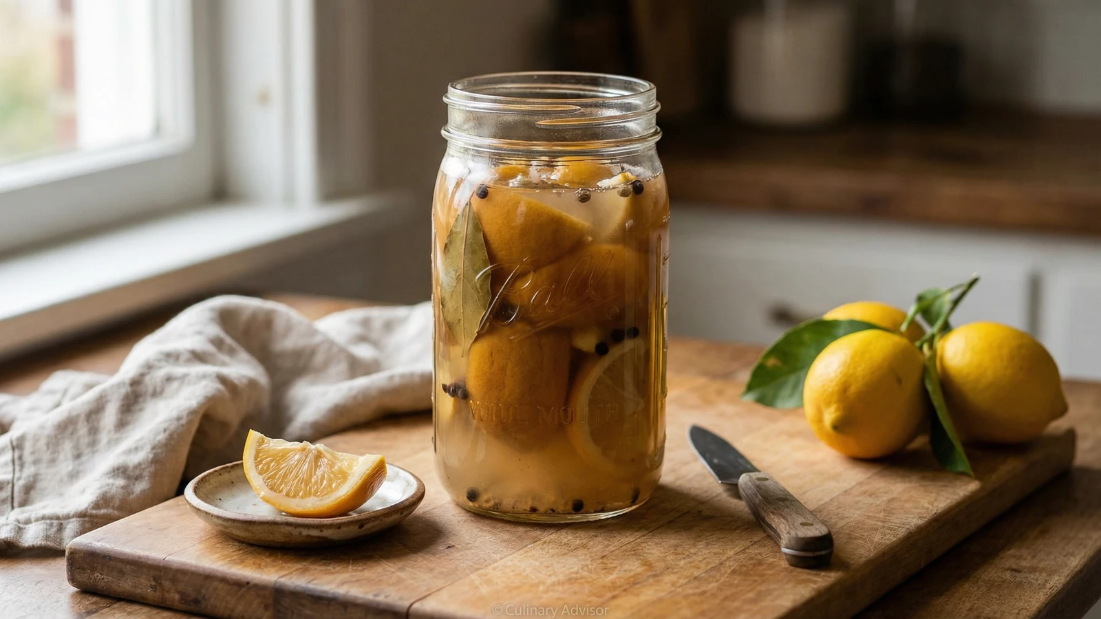 Preserved Meyer Lemons