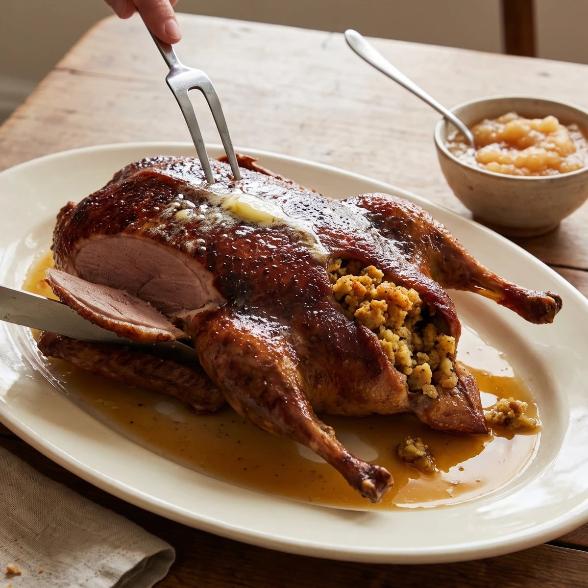 Caneton Rôti (Roast Duckling)