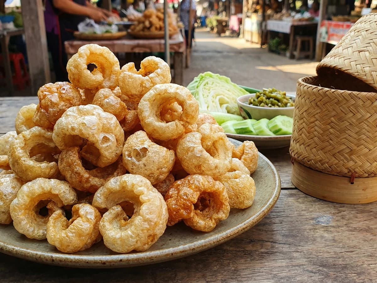 Northern Pork Rinds (Kab Moo)