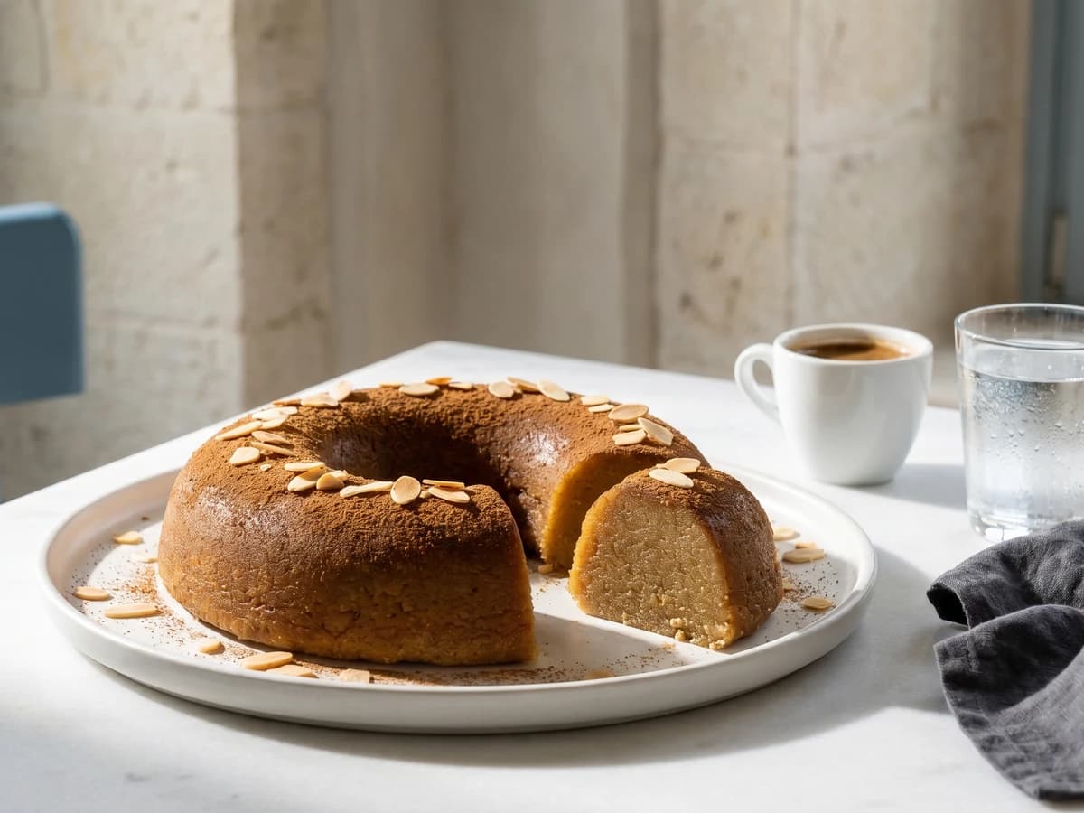 Thessaloniki Lenten Halvas Simigdalenios (Χαλβάς Σιμιγδαλένιος) - Chef Dimitra