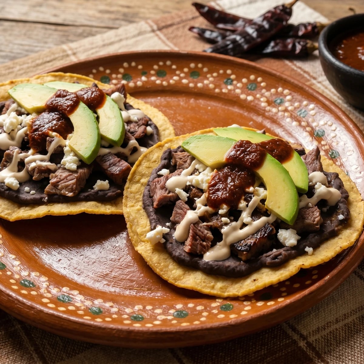Tostadas de Tasajo