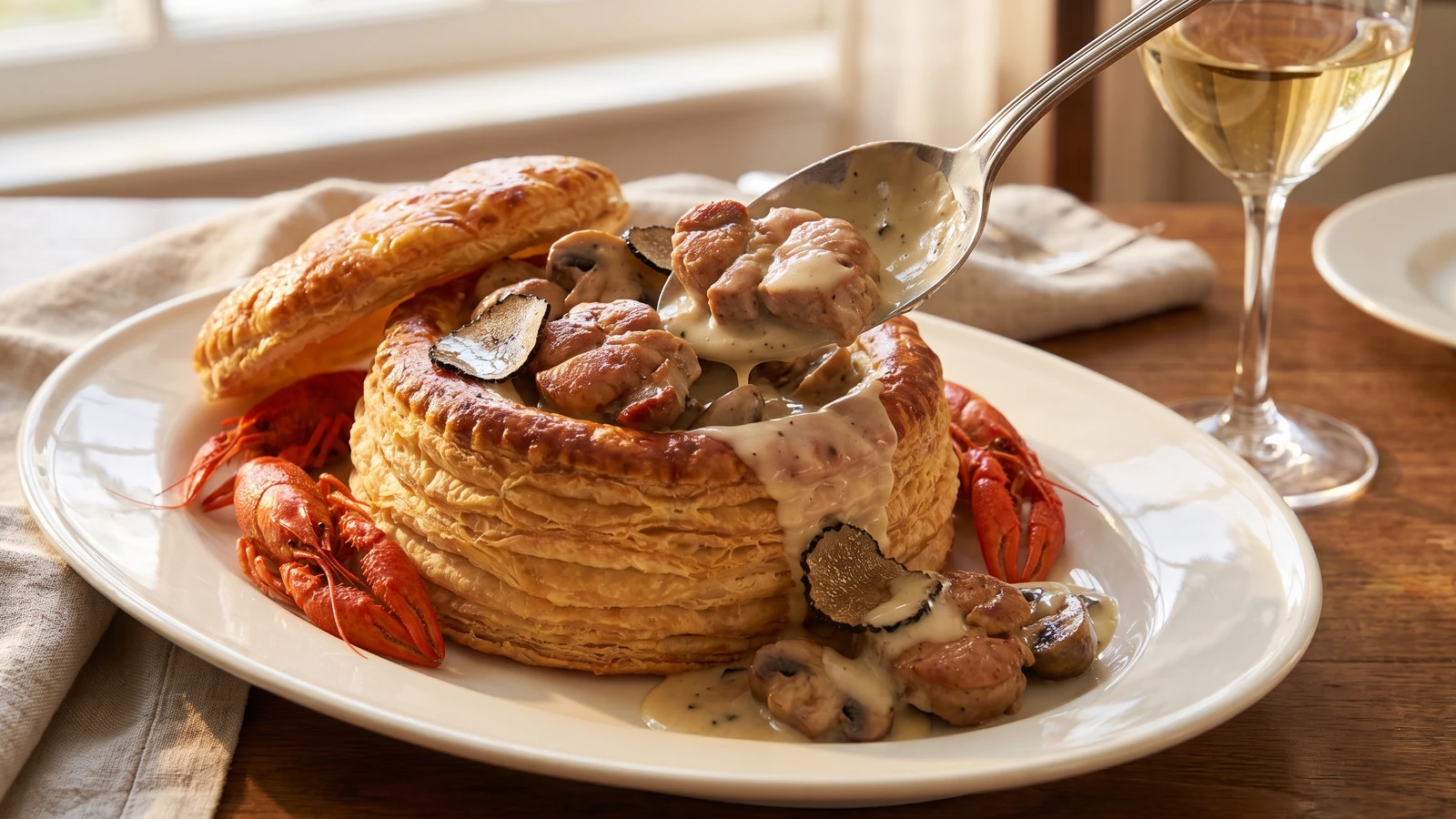 Vol au Vent de Ris de Veau
