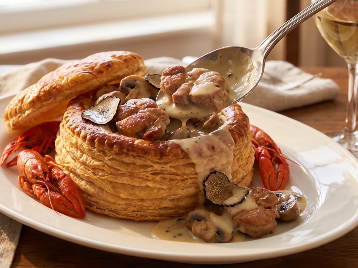 Vol au Vent de Ris de Veau - Chef Juliette
