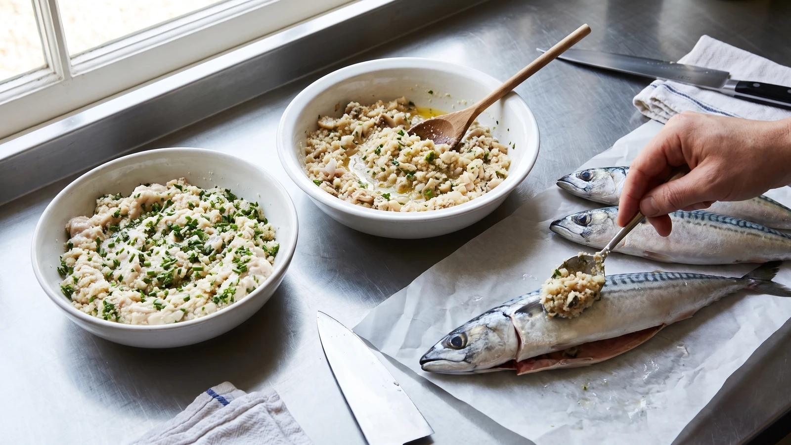 Special Stuffings for Fish