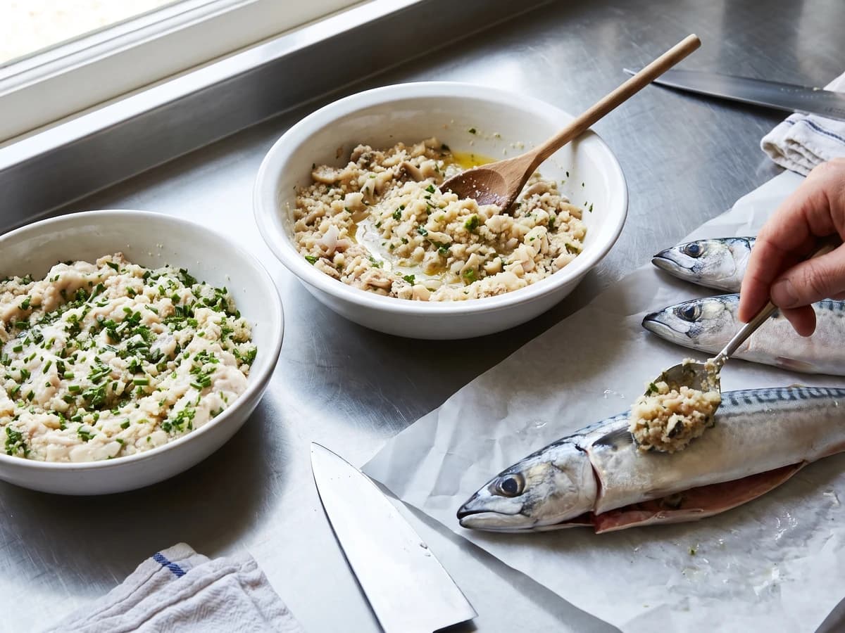 Special Stuffings for Fish - Chef Juliette