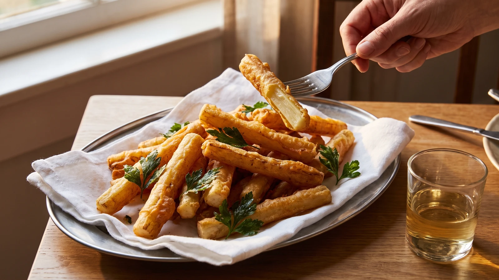Fried Salsify