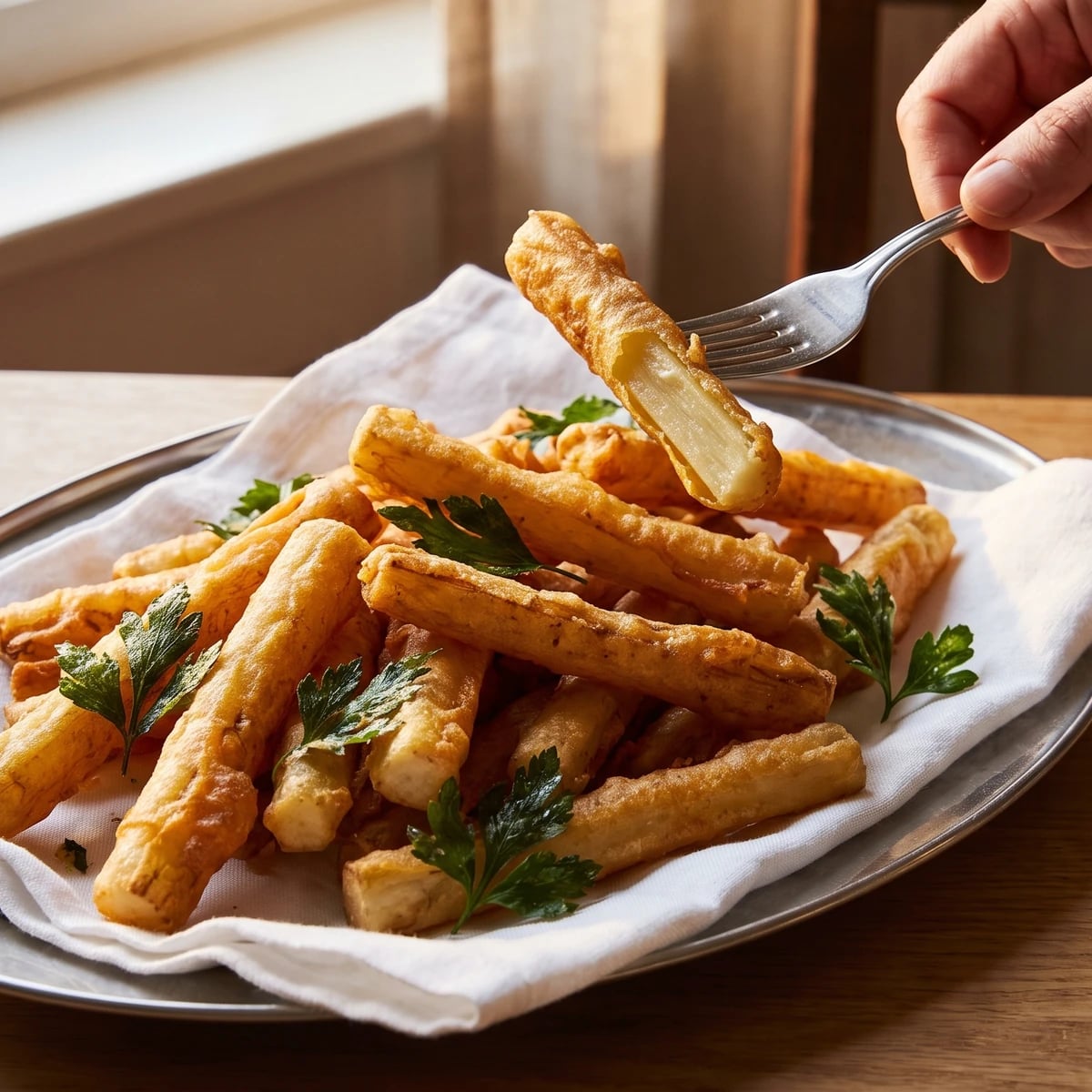 Fried Salsify