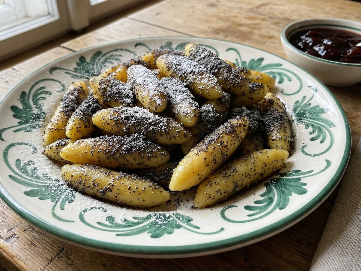 Mohnnudeln (Waldviertel Poppy Seed Noodles) - Chef Elsa