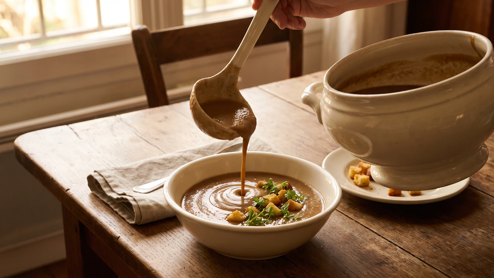 Purée de Lentilles, otherwise Conti