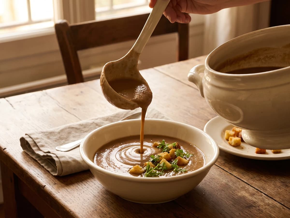 Purée de Lentilles, otherwise Conti - Chef Juliette