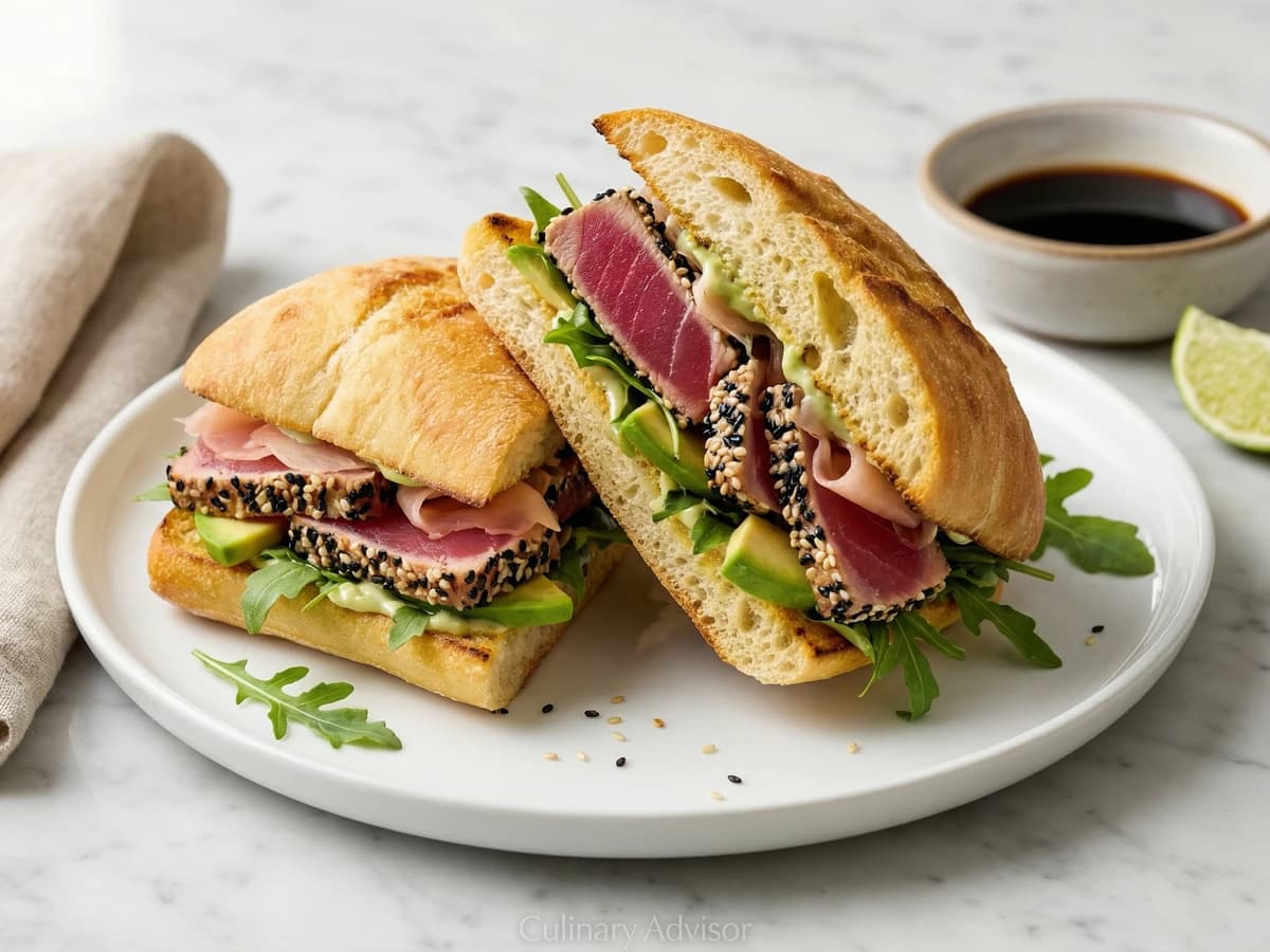 California Ahi Tuna Sandwich - Chef Dean