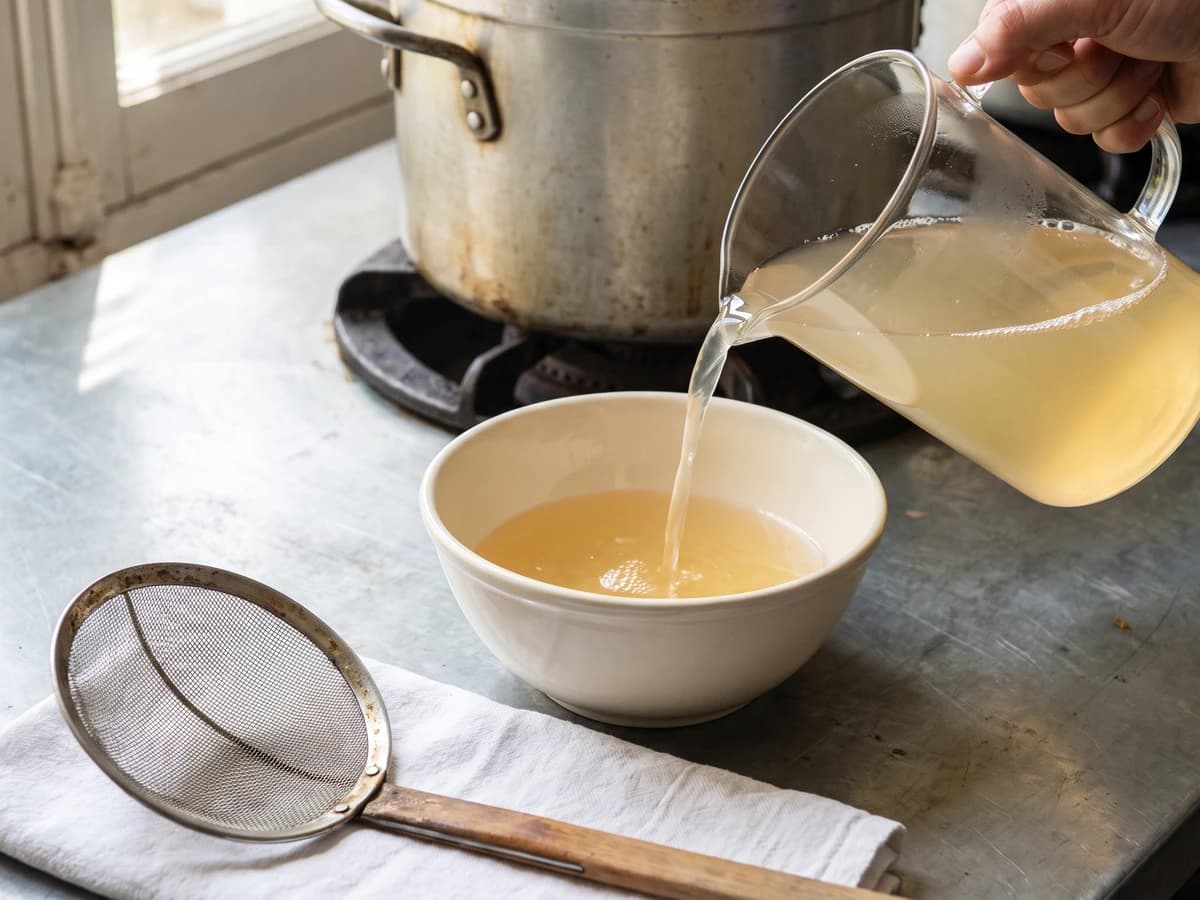 Ordinary or White Consommé - Chef Juliette