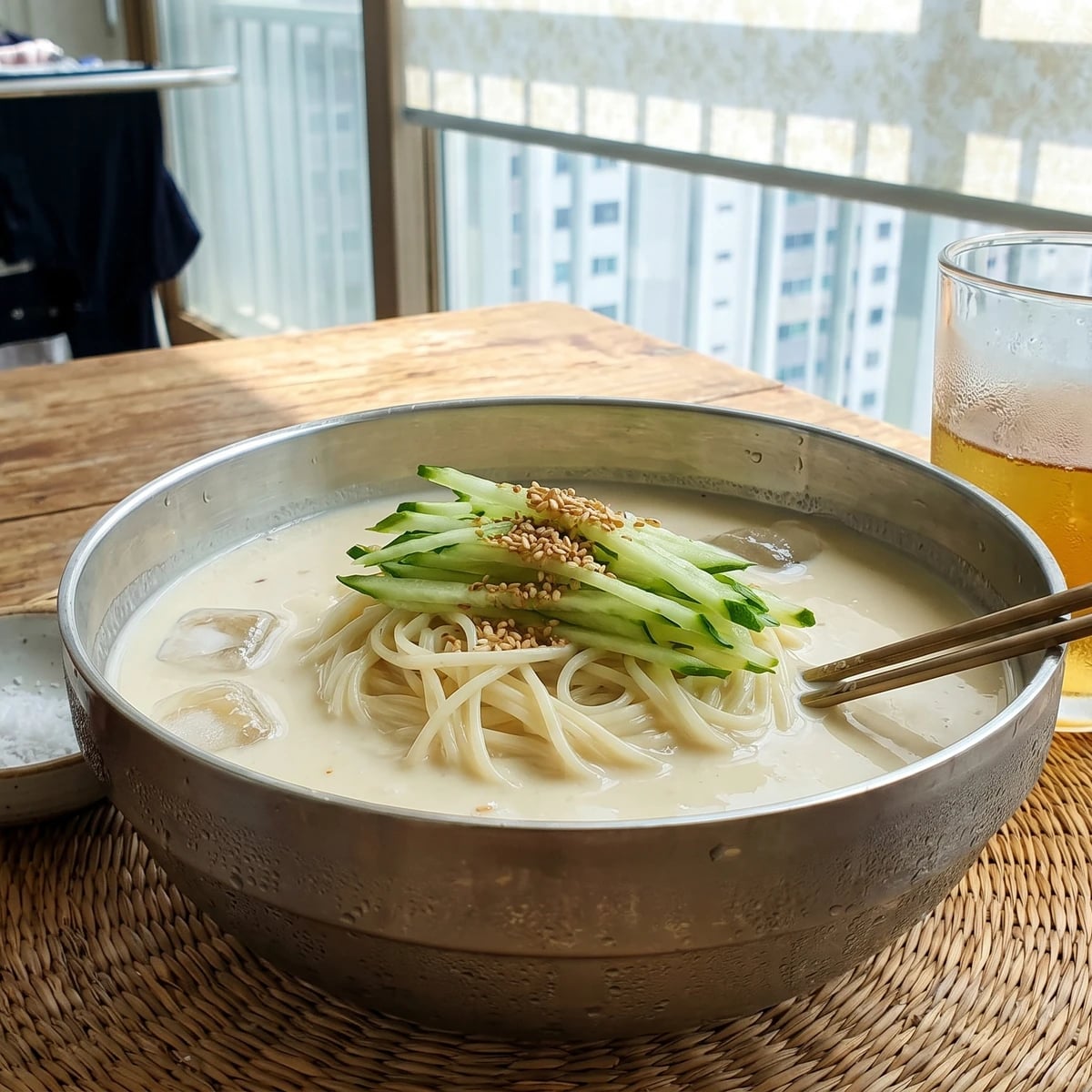 Kong-guksu (Cold Soy Milk Noodles)