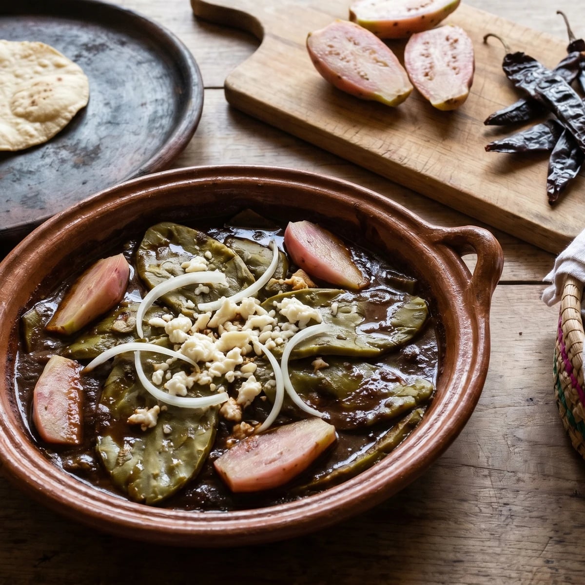 Sierra Gorda Capones de Nopales con Xoconostle
