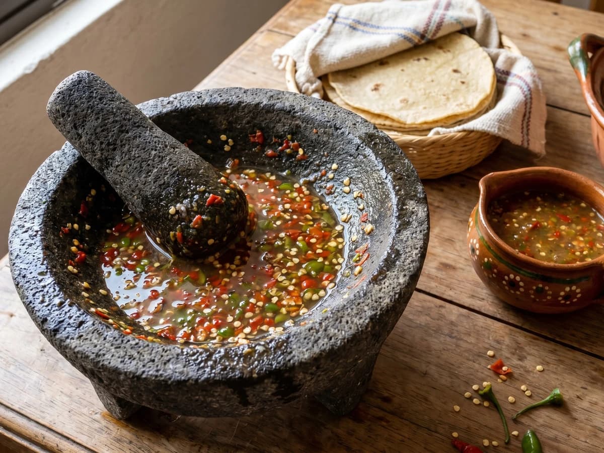 Salsa de Chile Quipín Queretano - Chef Lupita