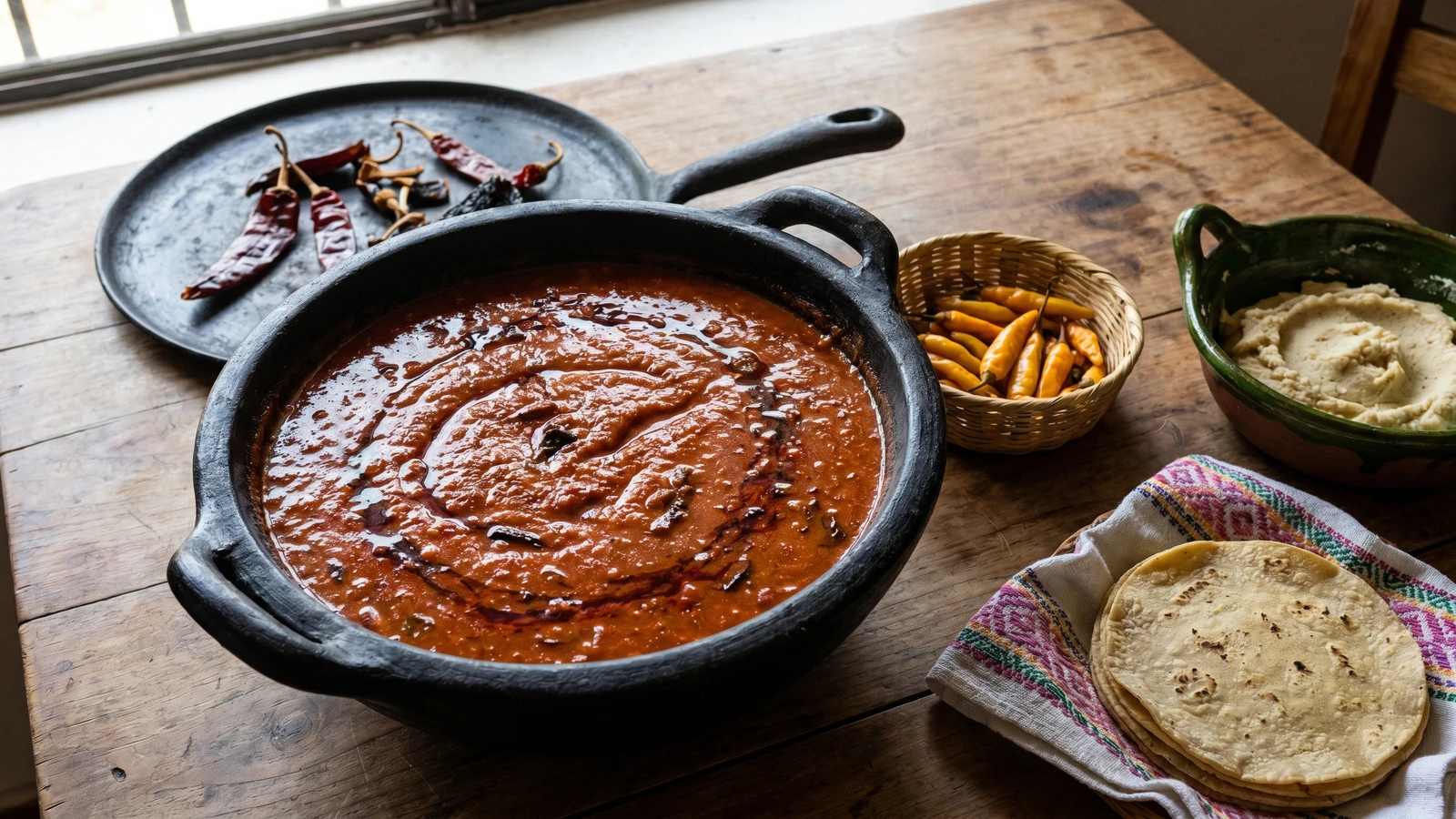Atápakua Roja con Guajillo y Ancho