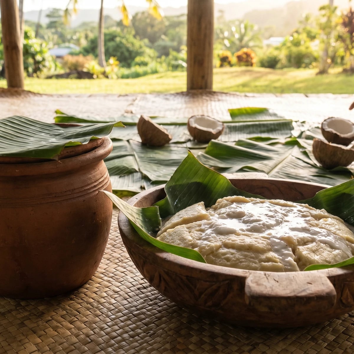 Masi (Sāmoan Fermented Breadfruit)