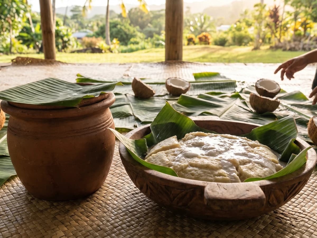 Masi (Sāmoan Fermented Breadfruit) - Chef Makoa