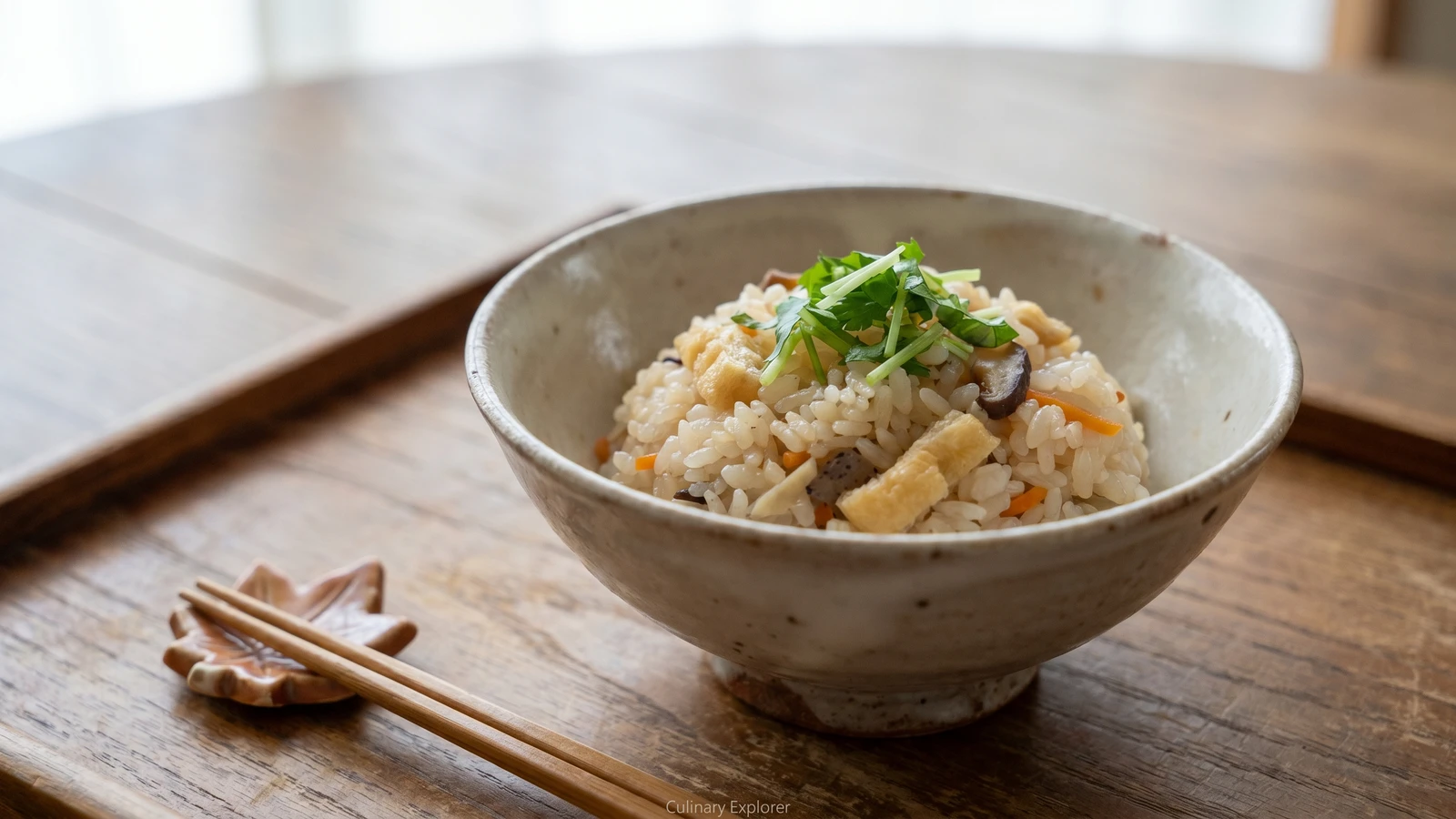 Osaka Mixed Rice (かやくご飯, Kayakumeshi)