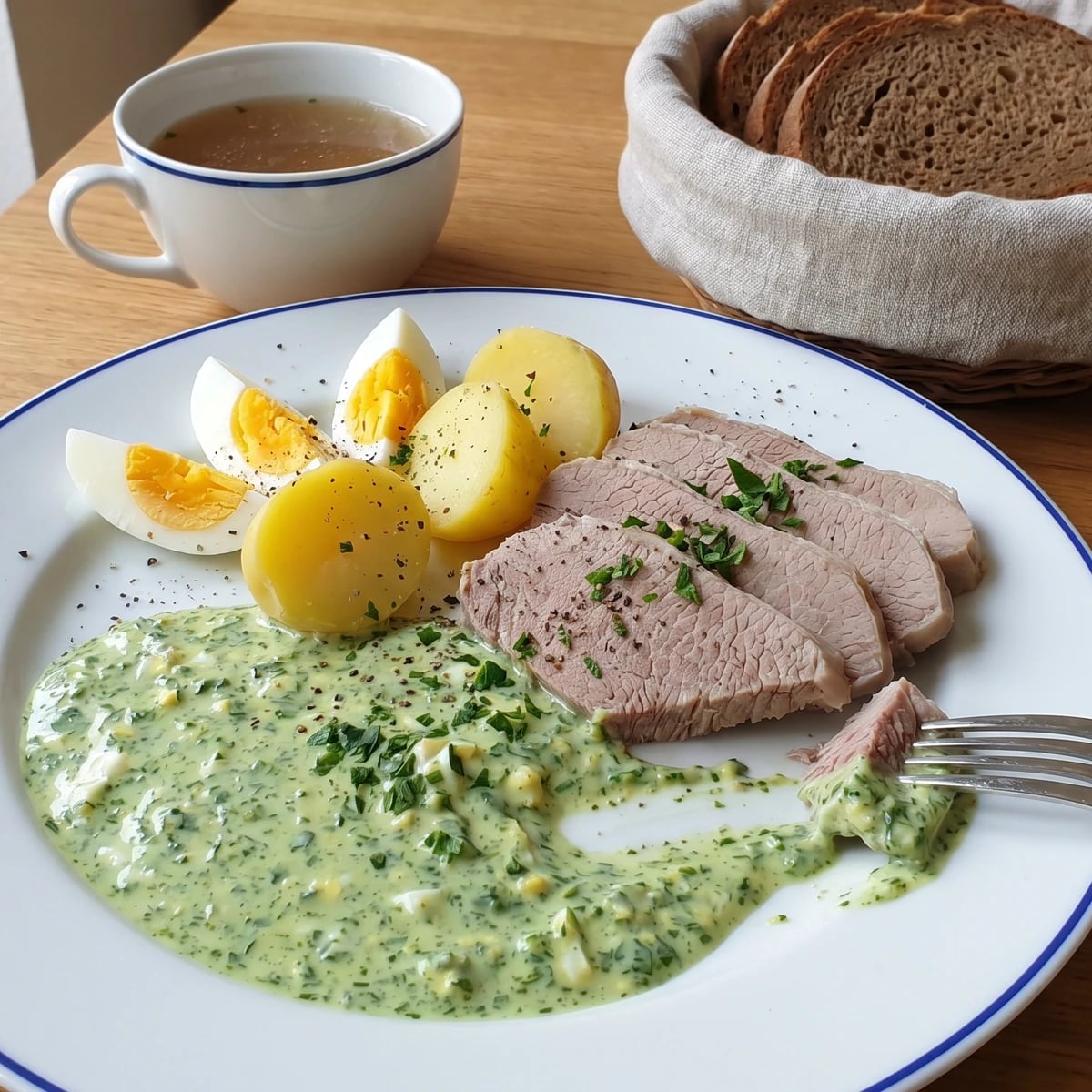 Tafelspitz mit Grüner Soße