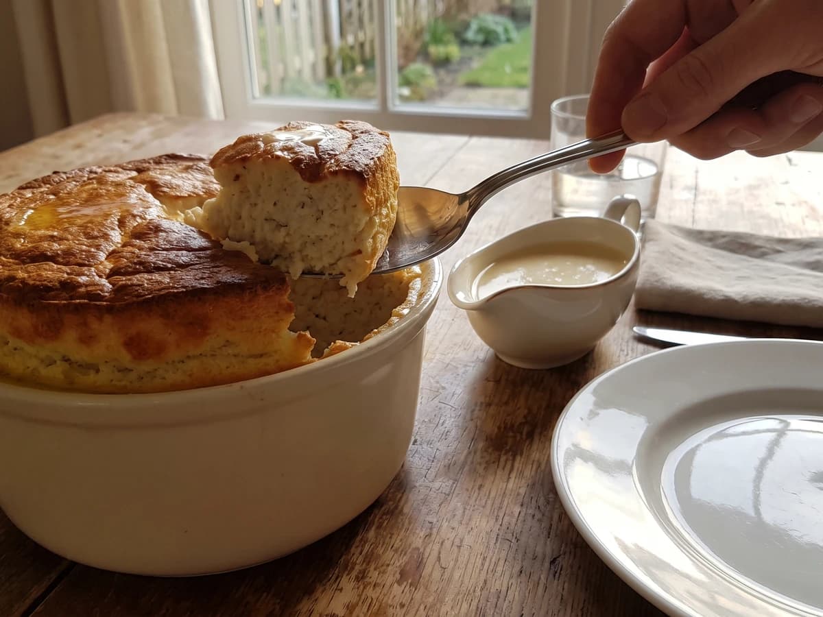 Soufflé de Volaille with Cooked Meat - Chef Juliette