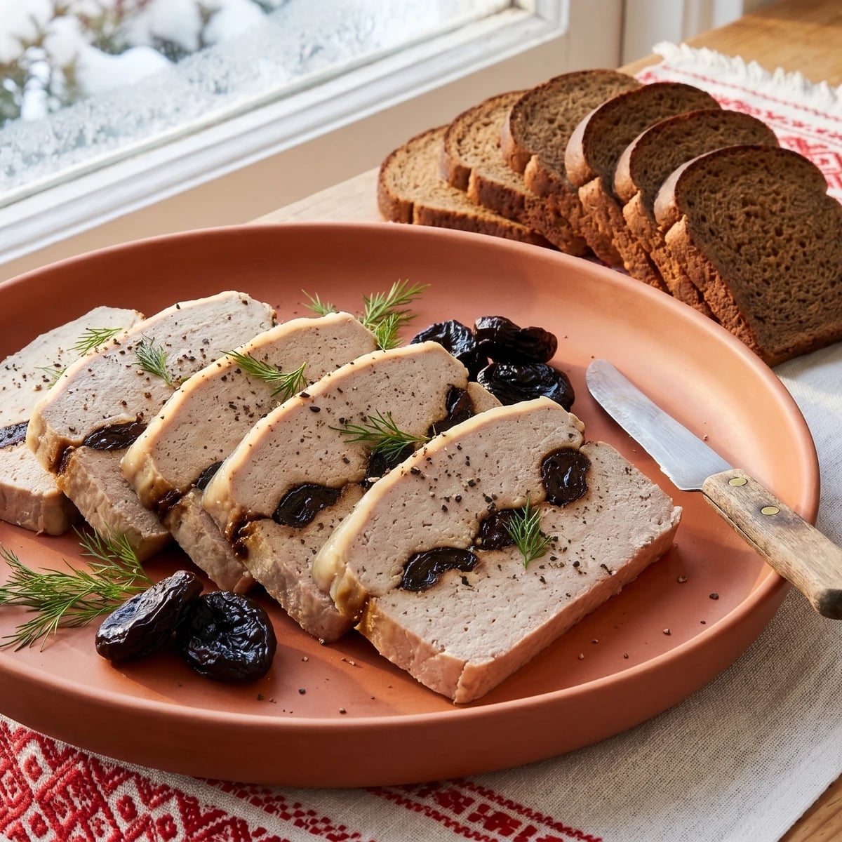 Pashtet z Chornoslyvom (паштет з чорносливом, prune pâté)