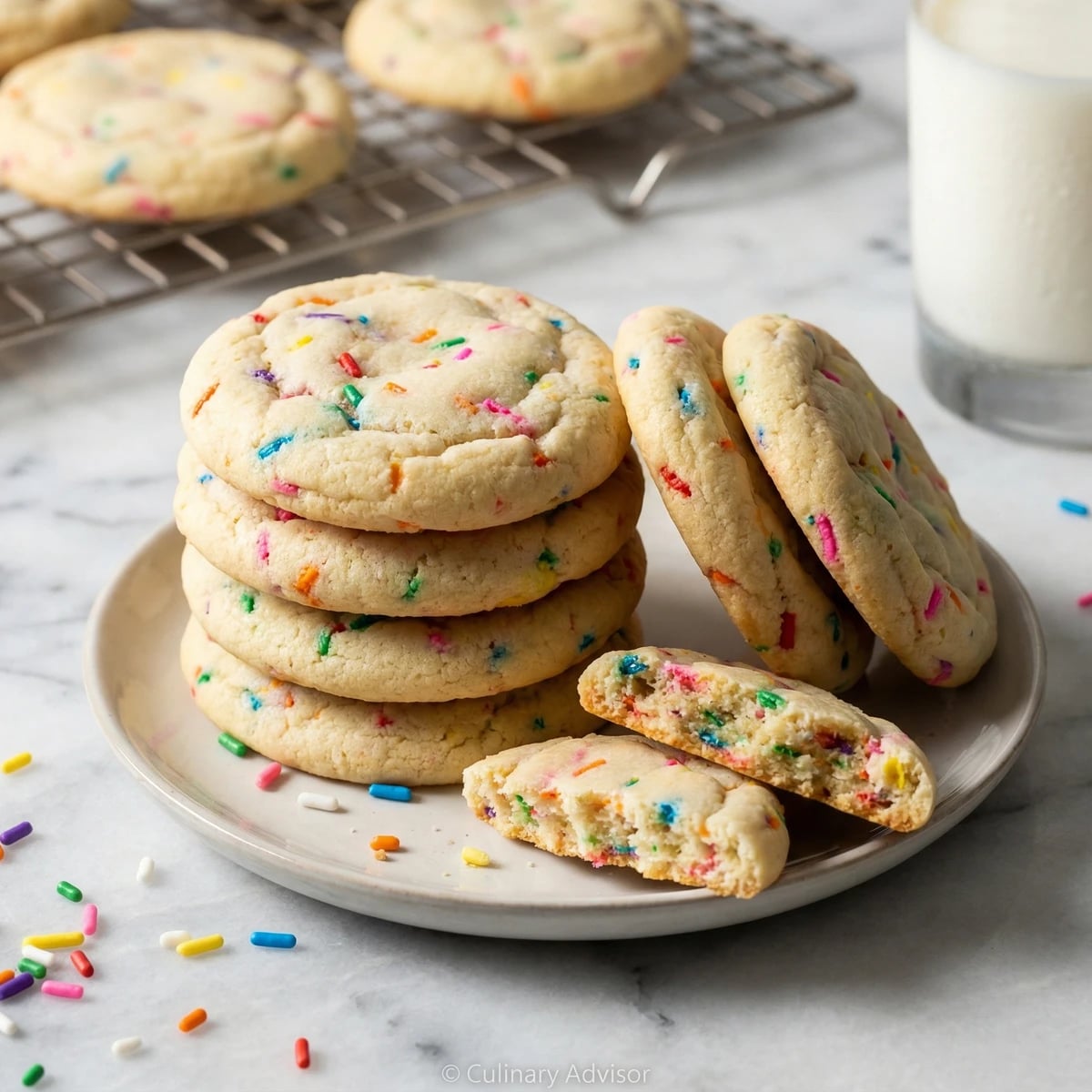 Birthday Cake Cookies
