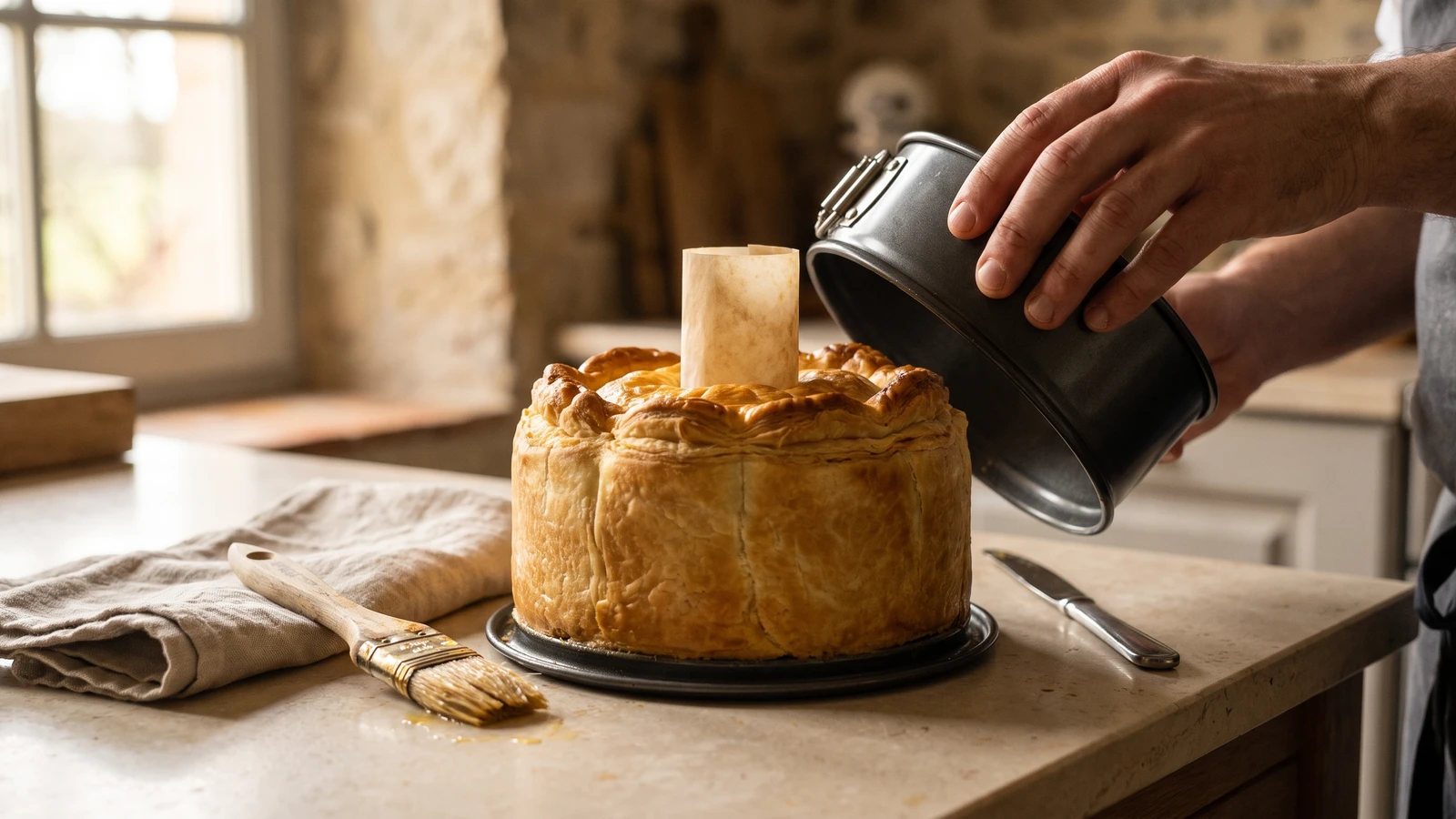 The Lining and Covering of Raised and Dressed Pies