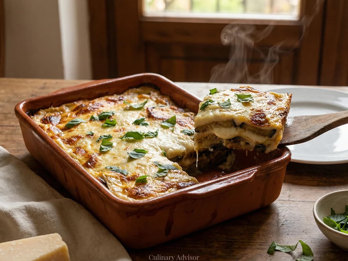 Parmigiana Bianca di Amalfi