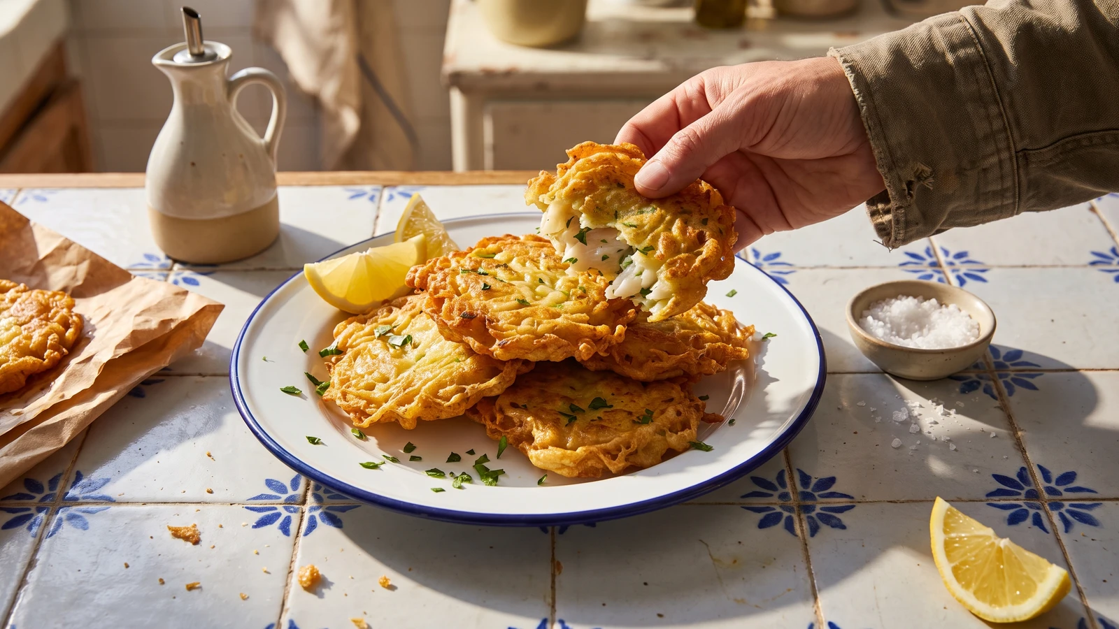 Tortillitas de Bacalao Gaditanas