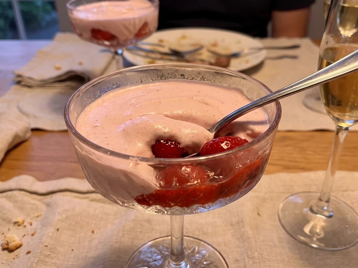 Fraises à la Ritz - Chef Juliette